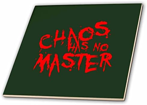 3дроза Хаосот Нема Господар Неуредна Црвена Графити Текст-Плочки