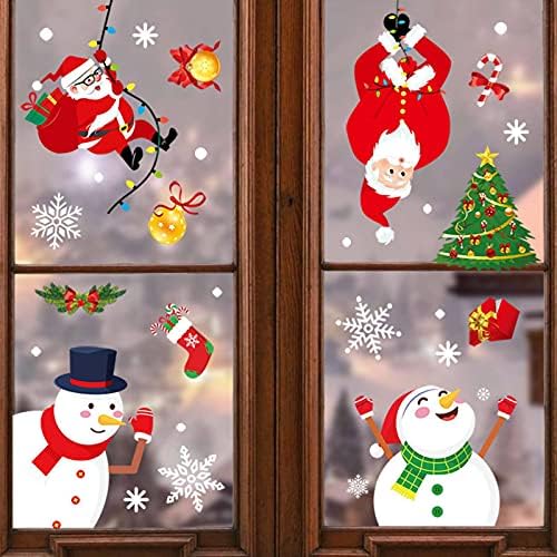 Nc 圣诞节 装饰 圣诞树 老人 雪人 电贴 电贴 组合 家庭 装饰品 装饰品