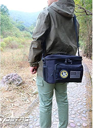 DBTAC Опсег Торба Мека Пиштол СЛУЧАЈ XS + Тактички Ручек Торба, Издржлив Материјал со прилагодливи рамо лента, Мулти-функционален Дизајн