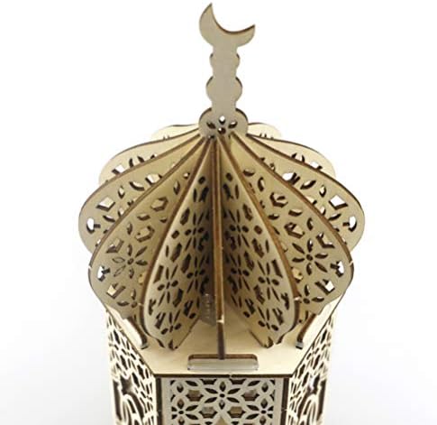 Здрав Биро Топер Гроздобер Домашен Декор Рамазански Украси Светла Рамазан Мубарак Махал Атмосфера Светлина Бајрам Ноќно Светло Исламски