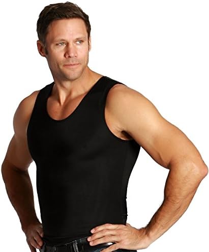 Insta Slim Ispro Slimming Muscle Muscle Top Shapewear Компресија кошула за мажи