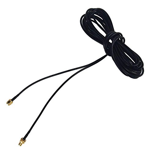 Bluexin WiFi Antenna Extension Cable Cable SMA машки до SMA Femaleенски RF конектор адаптер