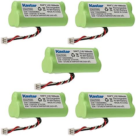 Замена на батеријата на Kastar 5-Pack AAA 3.6V 1000MAH Ni-MH за полнење на батеријата за зебра/моторола 82-67705-01 симбол LS-4278