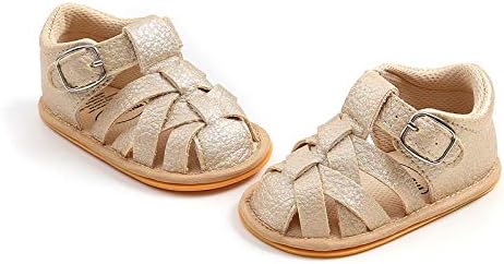Карго гумени сандали чевли бебе единствено меко одење лето рамни девојки кои не се лизгаат момчиња бебешки чевли