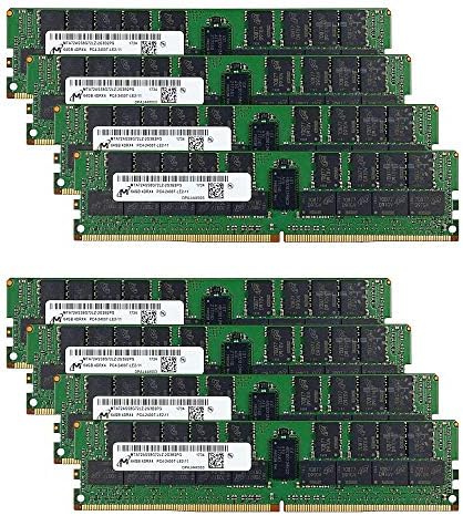 Пакет за меморија на микрони со 64 GB DDR4 PC4-23466 2933MHz регистрирана меморија на серверот