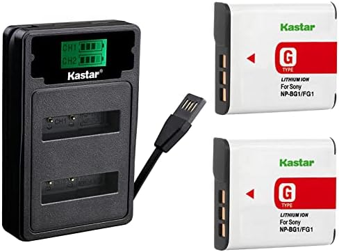 Кастар батерија &засилувач; Двојна USB Полнач За Sony NP-BG1 NPBG1 NP-FG1 NPFG1 И Сајбер-шут DSC-W120 W150 W220 DSC-H3 H7 H9 H10 H20 Dsc-H50
