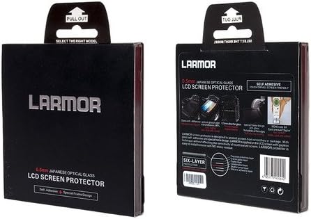Лармор од ггс 0,5 мм Самолеплив Оптички Стаклен Лцд-Екран Заштитник За Никон Д5100