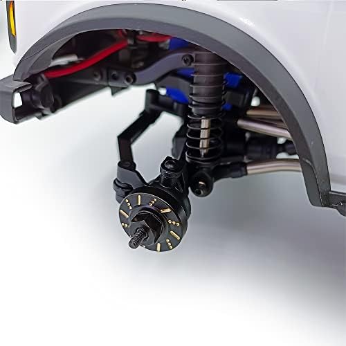 1/18 -ти RC Car Brass Wheel Hub Hub Hex Adapter надградби за TRX4M Bronco Defender RC Crawler Car делови