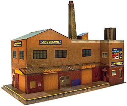 Комплет за модели на картонски картони CityBuilder Model - O Scale Model Building Building Building