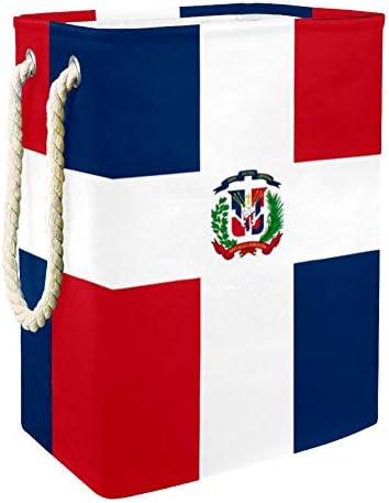 Доминиканска Република знаме големо складирање за складирање на алишта за преклопување на расадници и детска просторија