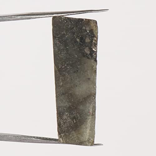 GemHub 42,8 CT CT Природно црно лабрадорит груб скапоцен камен, оригинален лабрадорит нечисто груб гемстон заздравување кристал
