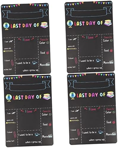 STOBOK 4PCS Симпатибилен ден за повторно употреба на табла за предучилишна плоча Детска професионална алтернатива XIN девојки