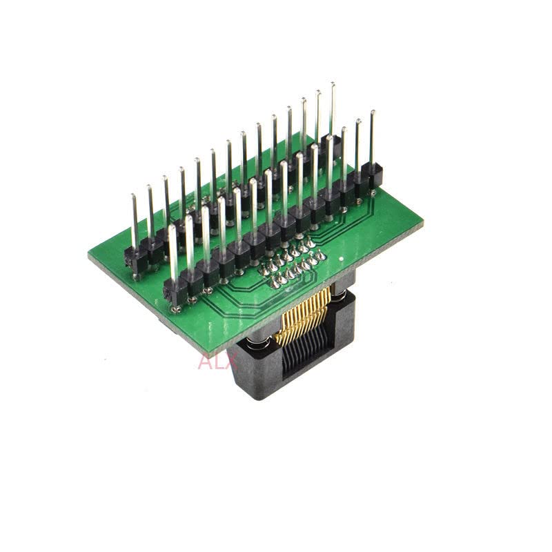 1pcs SSOP28 TSSOP28 до DIP28 Програмер за адаптер приклучок TSSOP за да се натопи чип за тест за конвертор за тестирање од 0,65мм терен