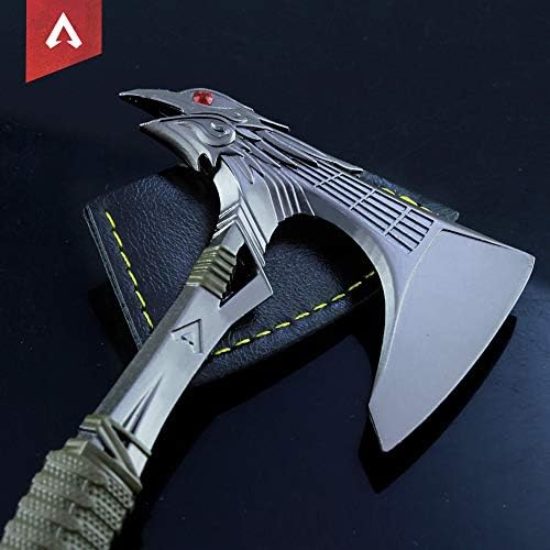 Azlink Apex Legends 1/6 метални крвопролевање на нож за ножеви за нож за резервоар за резерви за декорација на биро за декорација човек ранец приврзок за подароци додаток за ?