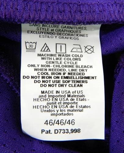2022 Колорадо Рокис Мичел Килкени 83 Игра издадена Purple Jersey 46 08 - Игра користена МЛБ дресови