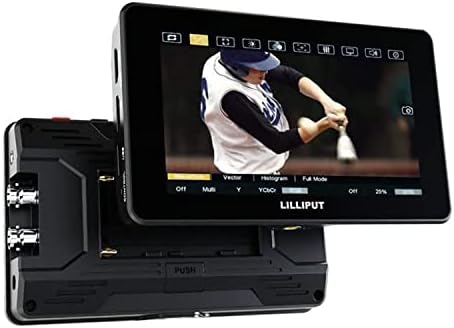 Лилипут 5.5 HT5S Камера-топ Уртра Светла 2000nits HDMI 2.0 Екран На Допир 1920x1080 3G - SDI Сончева Светлина Читлива 3d-LUT