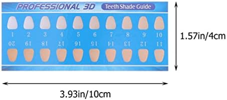 Добави за заби од 30 парчиња заби за белење на сенка за белење на сенка за заби за белење на заби за сенка за заби за стоматолошка