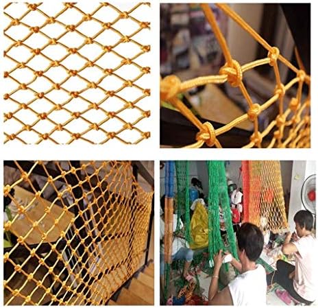 Јувуксин Повеќенаменска Мрежа За Качување На Јаже Во Боја, Мрежа За Заштита На Балконски Скали надворешна Декорација, Мрежа За Ограда Против