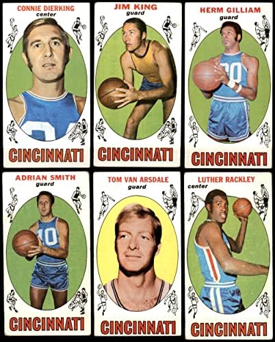 1969-70 Топс тимот на Синсинати Ројалс го постави Синсинати Ројалс ГД+ Ројалс