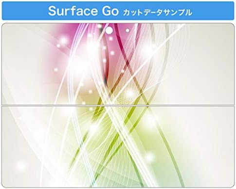 Покрив за декларации на igsticker за Microsoft Surface Go/Go 2 Ултра тенки заштитнички налепници на телото 002097 Шарен сјај