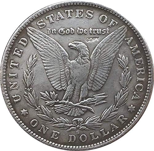 Challenge Coin 1879-S USA Morgan Dollar Copy Copy Ornaments Collection Collects Collin Collection