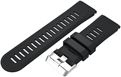 Замена на GHFHSG Брзо ослободување Силиконски ленти за Garmin Fenix ​​7x Smart Watch 26мм Спорт Бенд Старп