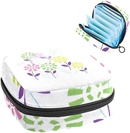 Санитарна торба за складирање на салфетки, преносни мендрични вреќи за мендрирање на менструална подлога, торбичка за складирање