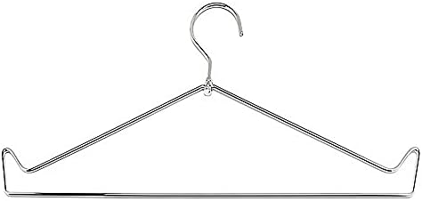 Закачалки за престилка од олово, хром, тешка сребрена метална закачалка за метална метална закачалка