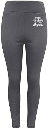 Хелеги на руно за жени Зимски топли термички хеланки со високи половини тенок истегнат хулахопки панталони со кадифени панталони за тренингот