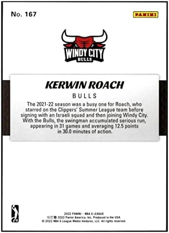 Kerwin Roach RC 2021-22 Panini NBA G League 167 Nm+ -MT+ Кошаркарска кутија Поставете пред-дебитант