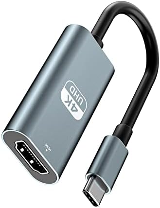 Докинг станица USB C до HDMI адаптер 4K 60Hz компатибилен со MacBook Pro Air, iPad Pro, Dell XPS и повеќе