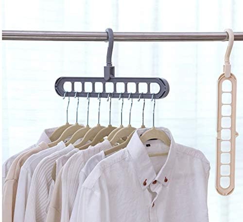 Мулти-порта за поддршка на облека за облека Облека Облека за сушење, мултифункционална пластична шамија облека закачалки за закачалки за складирање