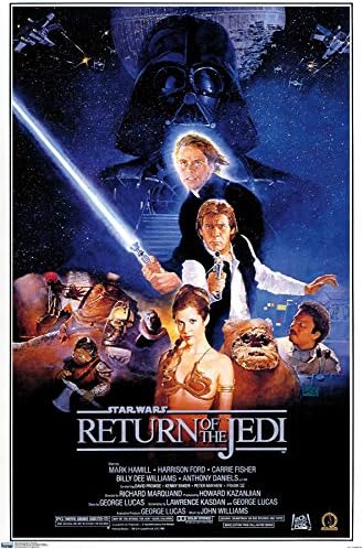 Trends International 24x36 Star Wars: Return of the Jedi - еден лист 3 wallиден постер, 24 x 36, нерасположена верзија