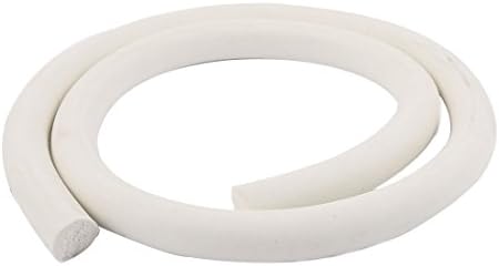 Aexit 1m x заптивки и о-прстени 18мм бело флексибилно тркалезно цврсто силиконски гума од гума од пена Механичко запечатување