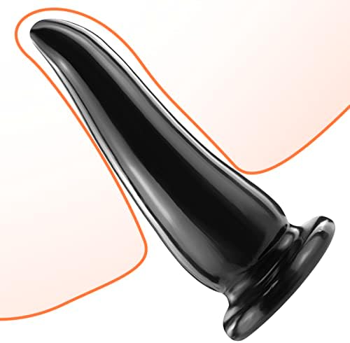 Супер голем анален приклучок Дилдо, 8,9 инчи Огромни приклучоци за задник, флексибилна водоотпорна масажа на простата за мажи, жени