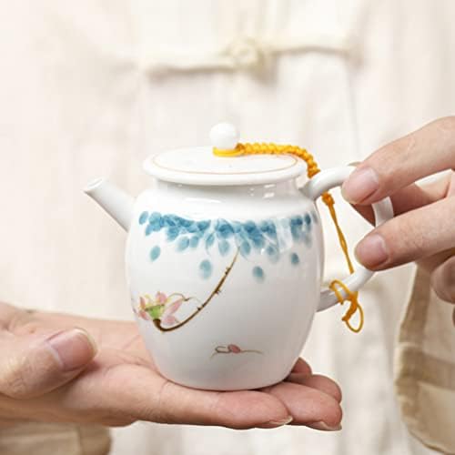 Производител на чај со чај UPKOCH лабава лист чај од чај керамички сад за чај рачно насликана тема порцелан чај сад кинески кунгфу чај сад чај котел за вода за домашен ?