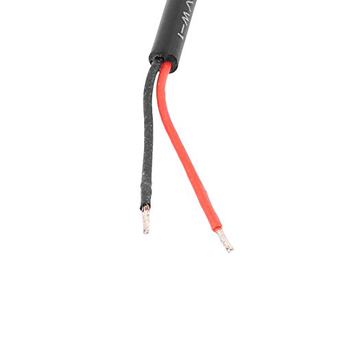 AEXIT 5 PCS Аудио и видео додатоци 0.25M DC Femaleенски 5,5 x 2,1мм за продолжување на кабелот за напојување за конектори и адаптери CCTV