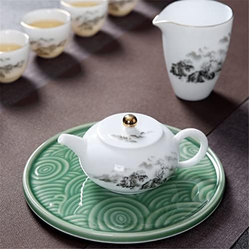Wionc чајници од порцелеја чај поставува предмети чаши церемонија садови кујнски прибор керамички саксички чаши
