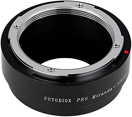 Адаптер за монтирање на леќи Fotodiox Pro, за леќи на Миранда до 1-сериски камери без огледала