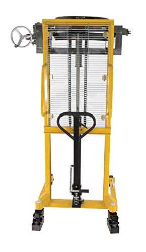 Stestil Drum-LRT-EC тапанот за кревање/ротатор/транспорт со лента, 44 должина x 82 висина x 40 ширина, капацитет од 550 lb., жолта