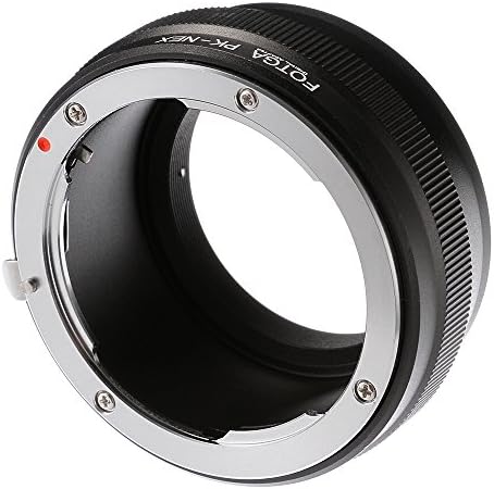 Адаптер за монтирање на леќи FOTGA за Pentax PK Mount Lens компатибилен со Sony E-Mount Nex6 Nex7 Nex-F3 A6100 A6500 A6600 A5000 A3500