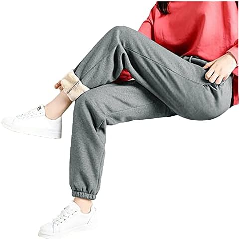 Фитнес панталони жени мода плус обични женски чипка, цврсти џемпери, еластични кадифени панталони, обична облека со џемпери
