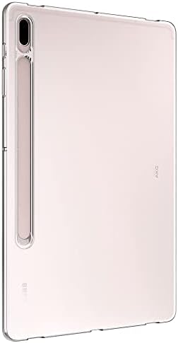 Galaxy Tab S8 Плус / S7 Fe Јасен Случај, Puxicu Тенок Дизајн Флексибилен Мек Tpu Заштитен Капак За Samsung Galaxy Tab S8 Плус/ S7 FE/ S7 Плус