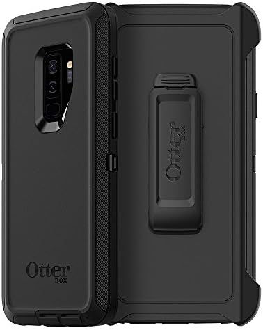 OtterBox Samsung Galaxy S9+ Бранител Серија Случај-ЦРНА, солиден &засилувач; трајни, со заштита пристаниште, вклучува футрола клип kickstand