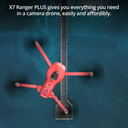 EXO X7 Ranger Plus - беспилотно летало со камера за возрасни. Долга батерија и опсег, 4K камера, 3 оски гимбал, избегнување