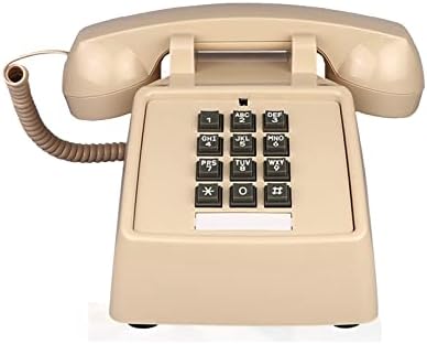 Телефонски телефонски телефони за домашни канцеларии хотелска школа со единечна линија тешка работна површина основен телефон за сениори Ретро