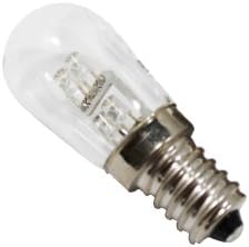 Anyray LED Ноќна Сијалица, 0.36 Вати C7 E12 Канделабри База, 110v Топла Бела Боја