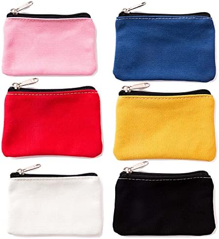 Среќен дневен 6 Пакет Стп Кожни Патент Кеси Мали Кеси За Шминка Кармин Космички Организатор Мала Торбичка За Складирање Чанта За Носење, Мала