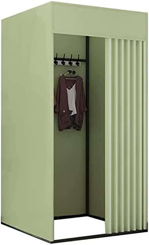 Соблекувална XZGDEN, едноставна соблекувална за мобилни шкафчиња, преносна просторија за фитинг од типот на завеси ， Променлива просторија,