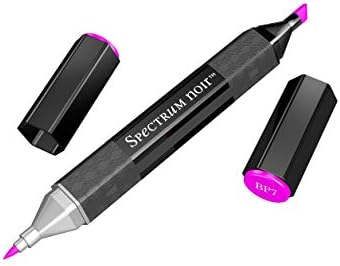 Spectrum Noir Specn-SN24-VIN Систем за боење на алкохол Двоен парчиња за пенкала Поставена пакет од 24, асортиман